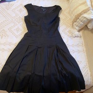 Banana Republic sleeveless black dress